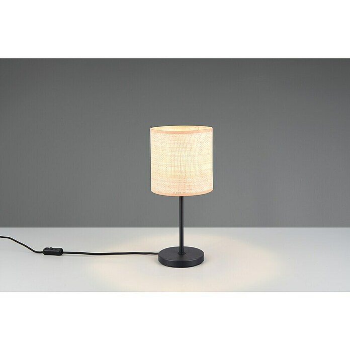 Trio Lighting Lámpara de sobremesa redonda Aimee (10 W, Ø x Al: 17 x 37 cm, Beige, E27) | BAUHAUS