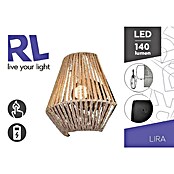 Trio Lighting Aplique de pared LED Lira (1,5 W, L x An x Al: 13 x 18,5 x 19 cm, Beige, 140 lm) | BAUHAUS