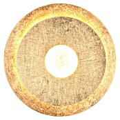 Reality Leuchten Okrugla zidna svjetiljka Leano  (Ø x V: 18 x 7,5 cm, Zlatna) | BAUHAUS