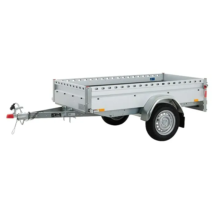 Stema Anhänger BH-R 750 Kippdeichsel - Nutzlast: 591 kg, Einachser, Kasteninnenmaß: (L x B x H): 201 x 108 x 100 cm, Ungebremst - Ein ungebremster Anhänger, ideal für den Transport von Gütern. Die robuste Konstruktion gewährleistet Langlebigkeit und Zuverlässigkeit im Alltag.