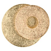 Reality Leuchten Okrugla zidna svjetiljka Leano  (Ø x V: 18 x 7,5 cm, Zlatna) | BAUHAUS