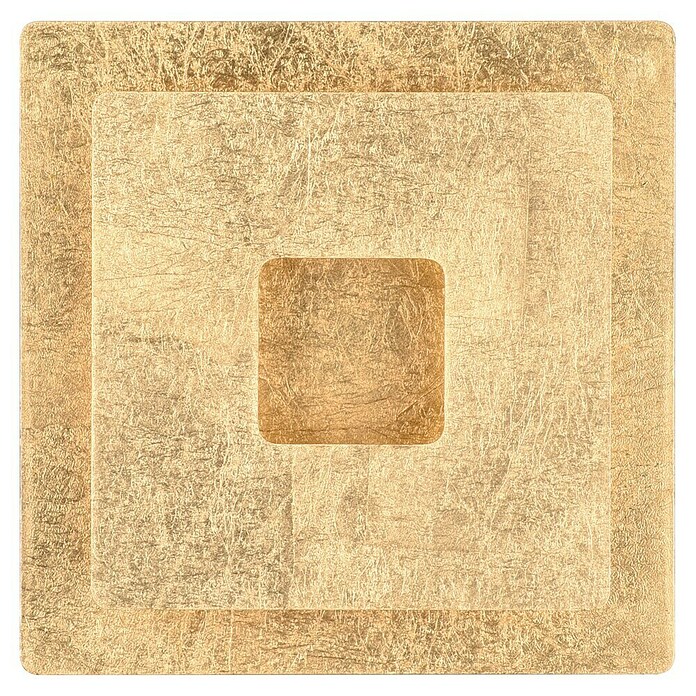 Reality Leuchten Zidna LED svjetiljka Leano  (D x Š x V: 7,2 x 18 x 18 cm, Zlatna, Topla bijela) | BAUHAUS