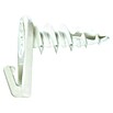Cobra Bilderhaken Walldriller (Belastbarkeit: Max. 15 kg, 10 Stk., Nylon, Selbstschneidendes Gewinde, Weiß)