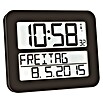 Reloj despertador (Negro, 25,8 x 21,2 cm)