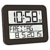 Reloj despertador (Negro, 25,8 x 21,2 cm)