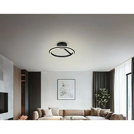 Trio Leuchten  LED-Deckenleuchte rund Amador