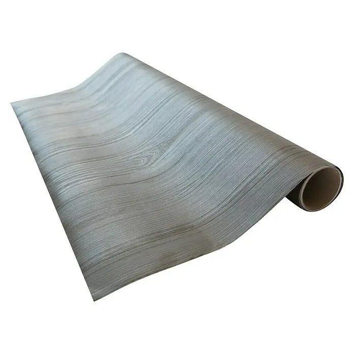D-c-fix Holzoptikfolie Quadro - 150 x 67,5 cm, Dunkelgrau, Selbstklebend - Rolle selbstklebendes, graues Holzmaserung-Dekorpapier für Möbelrenovierung und DIY-Projekte.