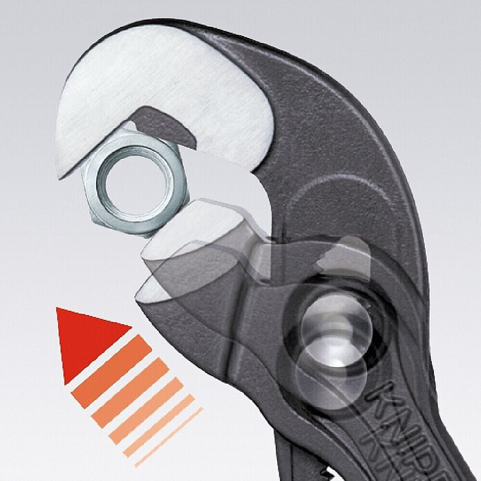 Knipex Schraubzange (Spannweite: 32 mm, Länge: 250 mm)