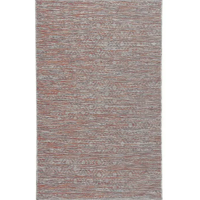 Dekoria Flachgewebeteppich - rot, bunt, 230 x 155 cm - Teppich mit abstraktem Webmuster in Braun-, Weiß- und Grautönen. Moderne Bodendekoration für Wohnräume mit Struktur.