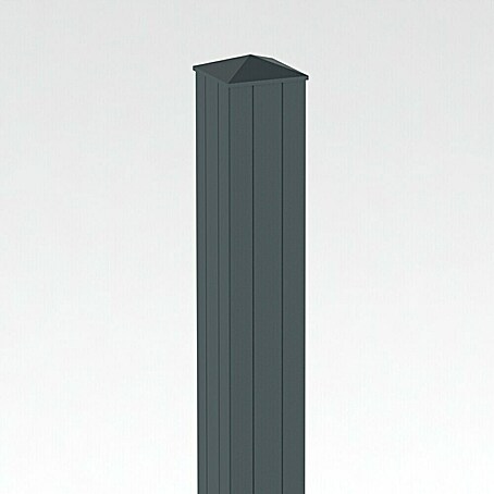 Gardengate Pfostenblende (Aluminium, 10 x 10 x 190 cm)