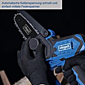 Scheppach IXES 20V Einhand-Akku-Kettensäge C-PS100-X (20 V, 2 Ah, Li-Ionen, 1 Akku, Schwertlänge: 15 cm) | BAUHAUS
