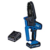 Scheppach IXES 20V Motosierra de batería para una mano C-PS100-X (20 V, 2 Ah, Iones de litio, 1 batería, Longitud de la cuchilla: 15 cm) | BAUHAUS