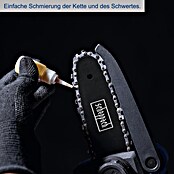 Scheppach IXES 20V Einhand-Akku-Kettensäge C-PS100-X (20 V, 2 Ah, Li-Ionen, 1 Akku, Schwertlänge: 15 cm) | BAUHAUS