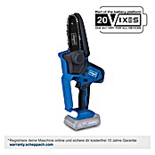 Scheppach IXES 20V Einhand-Akku-Kettensäge C-PS100-X (20 V, 2 Ah, Li-Ionen, 1 Akku, Schwertlänge: 15 cm) | BAUHAUS