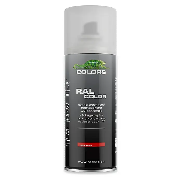 Colors Farbspray Sprühlack 400ml Klarlack Matt - Klarlack Matt, Sprühdose - Dose RAL Farbe Sprühlack mit Chamäleon-Design, schnelltrocknend, hochdeckend und UV-beständig, ideal für diverse Oberflächen.