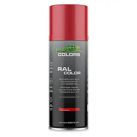 Colors  Farbspray Sprühlack 400ml RAL3020 Verkehrsrot Glanz