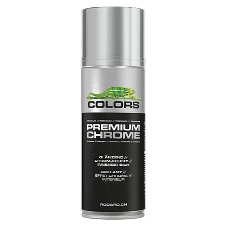 Colors  Farbspray Sprühlack 400ml Silber Chromeffekt Glanz