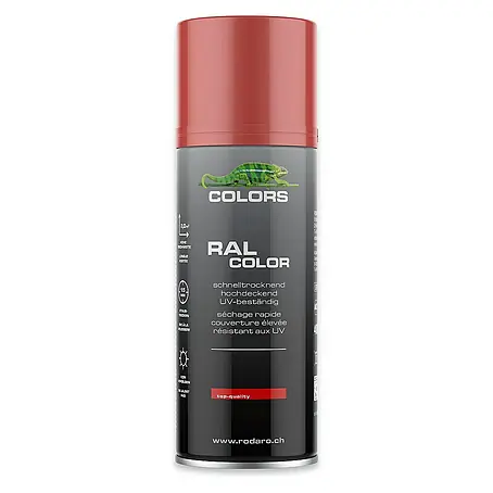 Colors  Farbspray Sprühlack 400ml RAL3000 Feuerrot Glanz