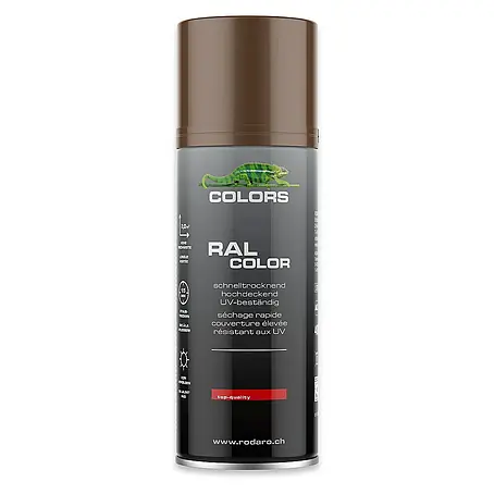 Colors  Farbspray Sprühlack 400ml RAL8011 Nussbraun Glanz
