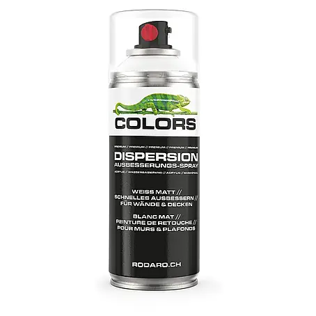 Colors  Farbspray Dispersion Ausbesserungsspray weiss - 150ml Spraydose