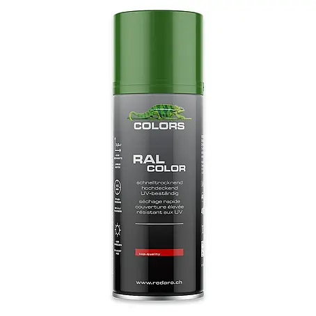 Colors  Farbspray Sprühlack 400ml RAL6002 Laubgrün Glanz