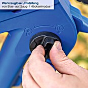 Scheppach IXES 20V Akku-Laubsauger & -Laubbläser BC-BLV720-X Set S2 (40 V, 2 Akkus, 2 Ah, Blasleistung: 720 m³/min, Blasgeschwindigkeit: 210 km/h) | BAUHAUS
