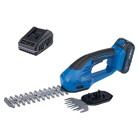 Scheppach IXES 20V Akku-Gras- & Strauchschere HTGS200-X Set S