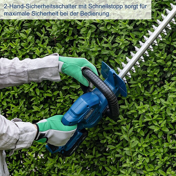Scheppach IXES 20V Akku-Heckenschere C-HT570-X (20 V, Li-Ionen, 1 Akku, Schnittlänge: 51 cm) | BAUHAUS