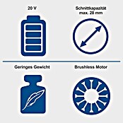 Scheppach IXES 20V Akku-Astschere BC-PRS28-X (20 V) | BAUHAUS