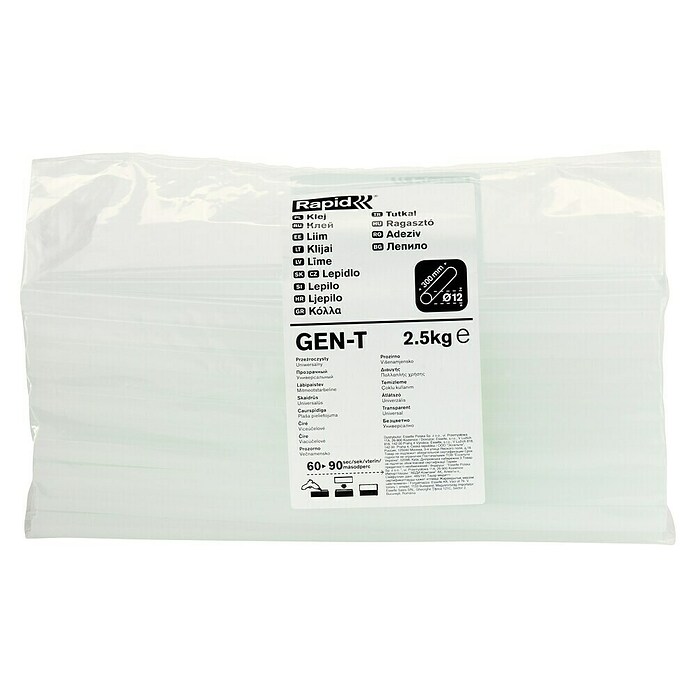 Rapid Barras termoadhesivas Gen-T (Blanco, Etileno Acetato Vinilo, Diámetro cartucho de cola: 12 mm) | BAUHAUS