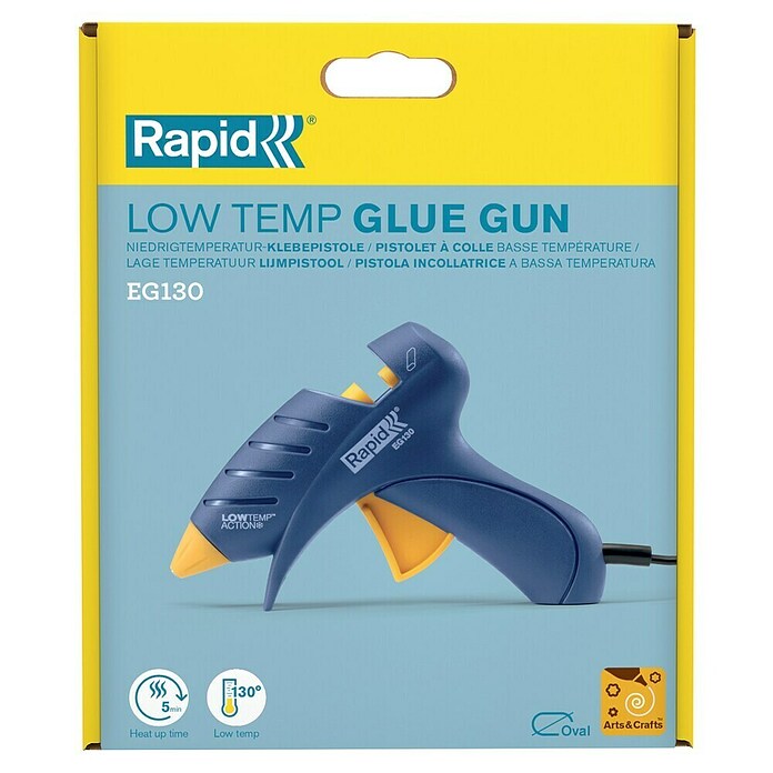 Rapid Heißklebepistole EG 130 LT Karton (Durchmesser Klebepatrone: 9 mm, 130 °C, 100 W) | BAUHAUS
