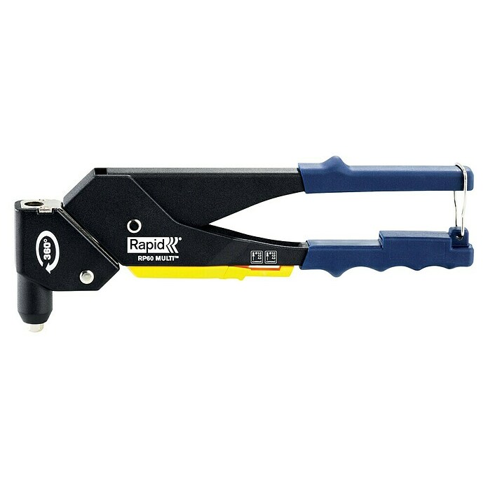 Rapid Blindklinknageltang RP60 Multi (Geschikt voor: Aluminium nieten (Ø 3,2 mm, Ø 4 mm, Ø 4,8 mm)) | BAUHAUS