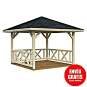 Palmako Carpa para exterior (Área: 9 m², Abeto rojo, Natural)