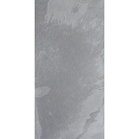 Natursteinfliese Schiefer (30 x 60 cm, Graphit/Schwarz, Matt)