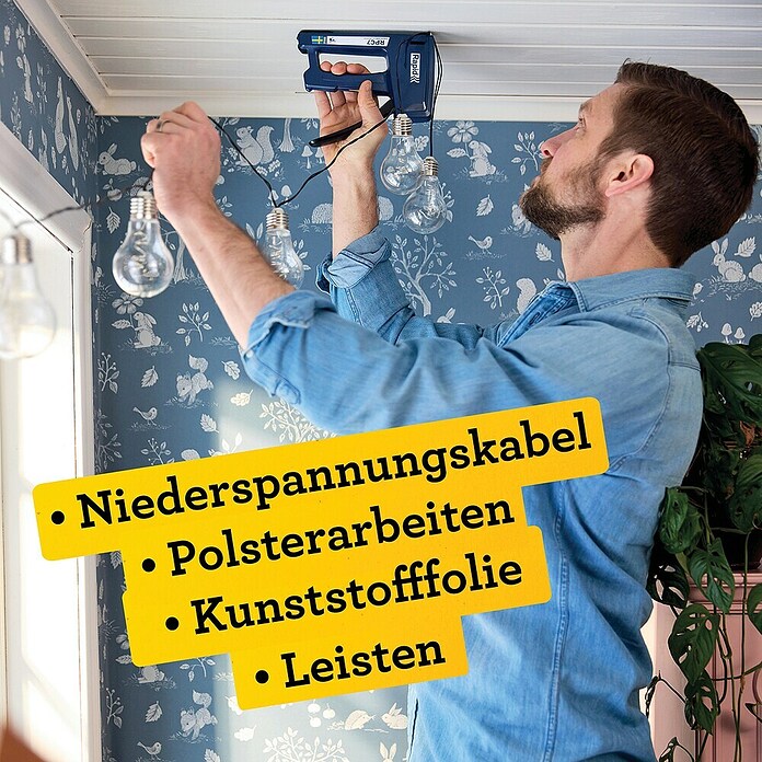 Rapid Kombi-Handtacker (Klammertiefe: 6 mm - 14 mm, Geeignet für: Feindrahtklammer Typ 53) | BAUHAUS