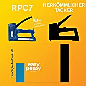 Rapid Kombi-Handtacker (Klammertiefe: 6 mm - 14 mm, Geeignet für: Feindrahtklammer Typ 53) | BAUHAUS