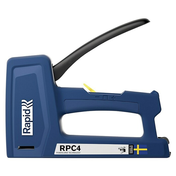 Rapid Kombi-Handtacker RPC4 (Klammertiefe: 6 mm - 16 mm, Geeignet für: Feindrahtklammer Typ 53) | BAUHAUS
