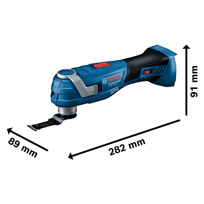 Bosch Professional Aku višenamjenski alat GOP 185-LI  (18 V, 1 baterija, 4 Ah) | BAUHAUS