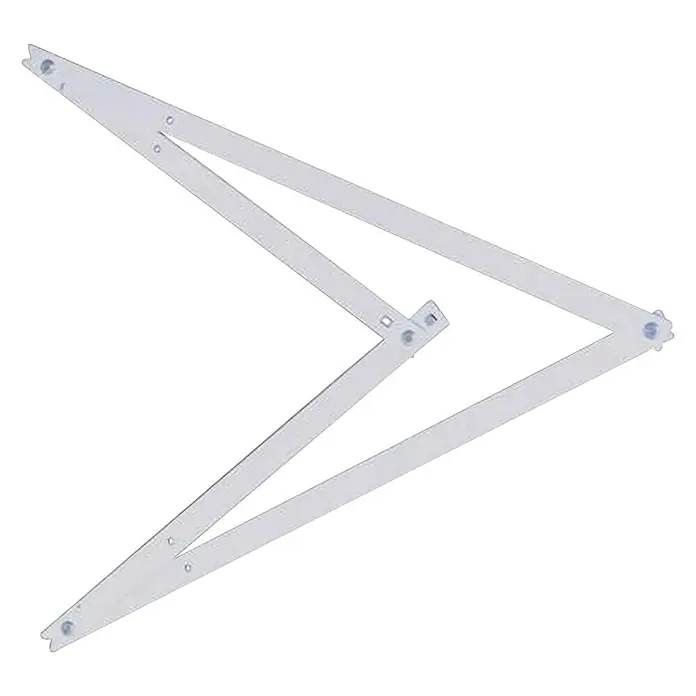 Bauwinkel Verstellbar - Material: Aluminium - Verstellbarer Teilzirkel für präzise Messungen und Übertragungen, ideal für Design und Handwerk.