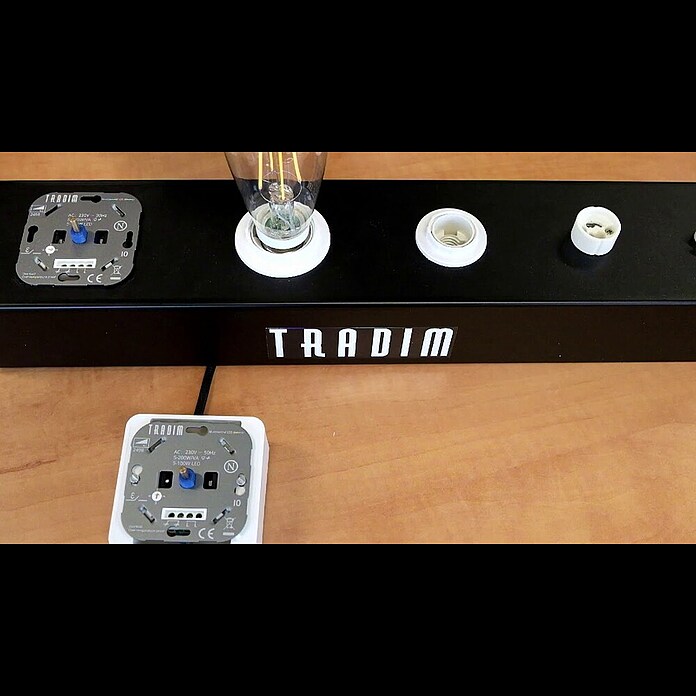 Tradim Dimmer-basiselement Muurdimmer - 300W/VA MULTICONTROL (Max. aansluitvermogen: 300 W) | BAUHAUS