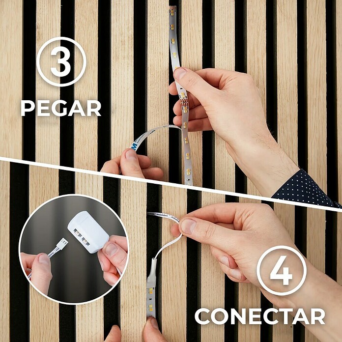 Briloner Kit de iniciación Pimp Your Panel (2.625 mm, RGBW, 650 lm) | BAUHAUS