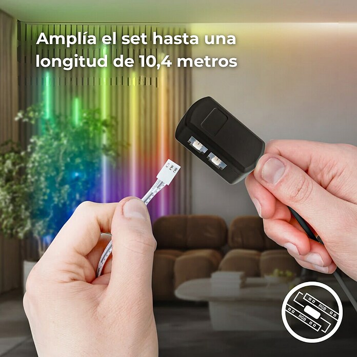 Briloner Kit de iniciación Pimp Your Panel (2.625 mm, RGBW, 650 lm) | BAUHAUS