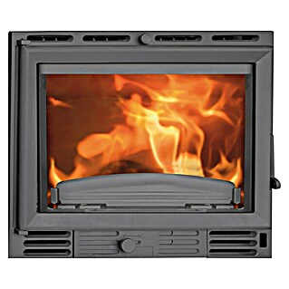 Insert Leña 600 Turbo (An x Al: 58 x 55 cm, 8 kW, 80 m², Antracita)