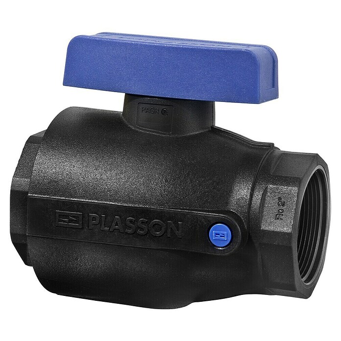 Kroglični ventil z izpustom DN40 PLASSON  (Poliamid, 1 ½″) | 4053 - Ventile | DCDA - Wasserinstallation | DCD - Sanitärinstallation | DC - Sanitärinstallation | D - Sanitär | BAUHAUS