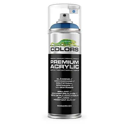 Colors  Farbspray Premium Acrylic Sprühfarbe 400ml RAL 5017 Verkehrsblau Glanz