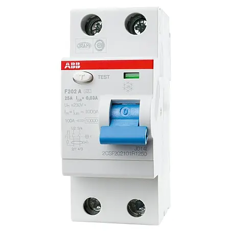 ABB System pro M compact FI-Schalter F202A-25/0,03
