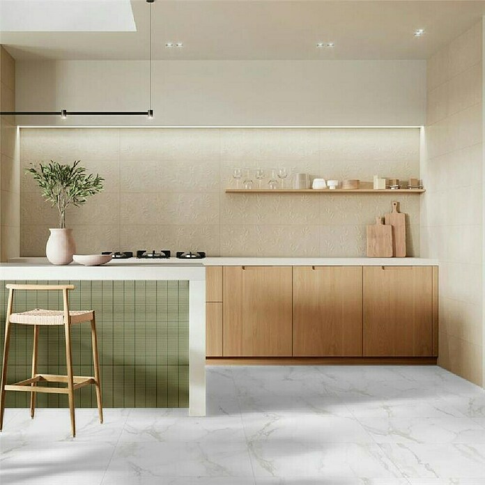 Tau ceramica Vloertegel Kian White (b x l: 60 x 60 cm, Dikte: 8,5 mm) | BAUHAUS