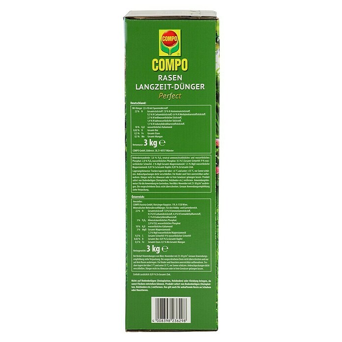Compo Rasendünger (3 kg) | BAUHAUS