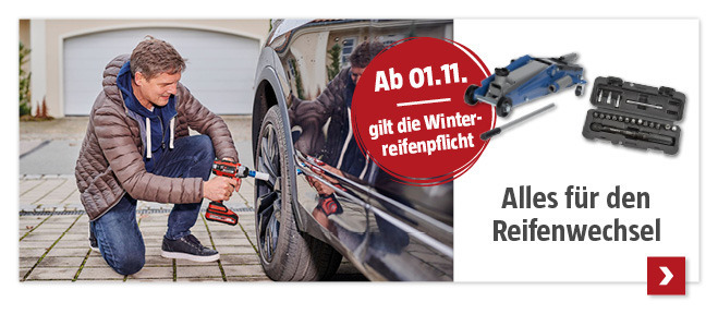 Die Winterreifenpflicht naht - Alles für den Reifenwechsel entdecken