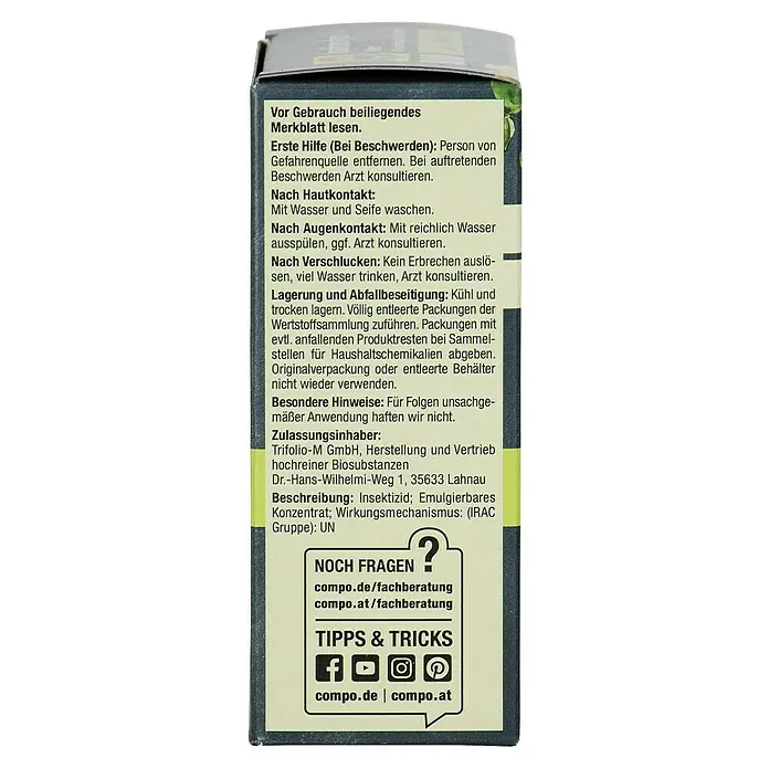 Compo Bio Insektenschutzmittel Insekten-frei Neem - 30 ml online kaufen bei  BAUHAUS
